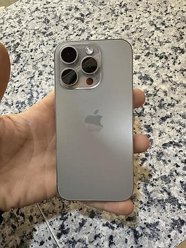 irşad qaz peçi: IPhone 15 Pro, 128 GB, Gümüşü — 2