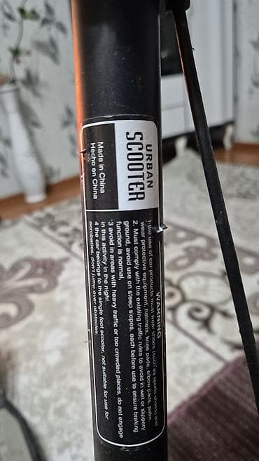 klas 6: Samakat Urban Skuter Samokat, Skuter, Scooter Çəki götürmə 100 kq — 5
