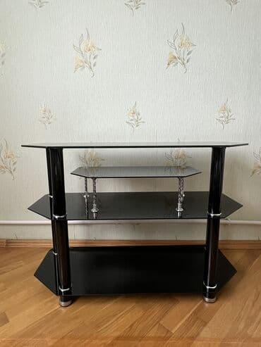 аренда помещения под продуктовый магазин: Б/у, Прямой ТВ стенд, С полками, Стеклянный — 5