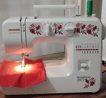 Бытовая техника: Швейная машина Janome, Электромеханическая — 2