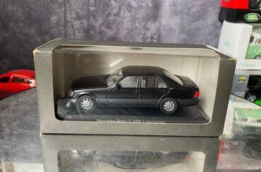 metbex tavan modelleri: Коллекционная модель Mercedes-Benz S600 W140 Limousine black 1998 CEF — 2