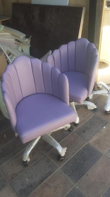 qaz balonlar: Salon üçün “Midye” dizaynlı kreslolar Manikür kreslosu sifarişlə — 7