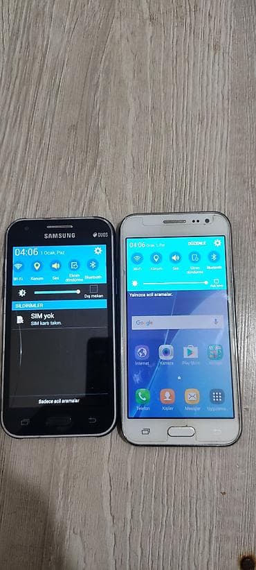 samsung e200: Samsung Galaxy J1, 8 GB, rəng - Qara, İki sim kartlı — 8