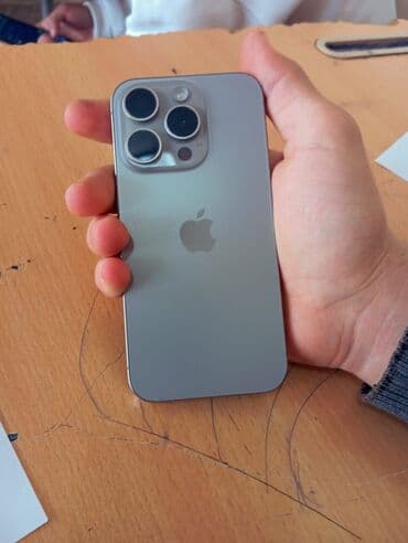 IPhone 15 Pro, 256 GB, Natural Titanium, Face ID