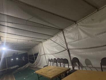 kamp cadırı: 21uzunu 6 eni,sto stullar demek olarki tep tezedi,mawin mazdi — 5