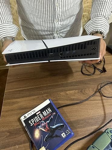 en ucuz ps5: PlayStation 5 (Diskli versiya) seti Komplekt: - PS5 konsolu (disk — 2