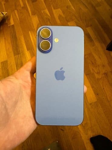 IPhone 16, 128 GB, Mavi, Simsiz şarj