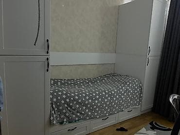 qapilar gence: Oğlan və qız üçün, İşlənmiş, Təknəfərlik çarpayı — 1