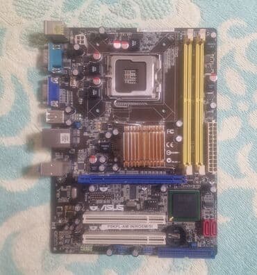 ASUS P5KPL-AM IN ana plata DDR2 ROEM/SI anakarti - Socket: LGA775