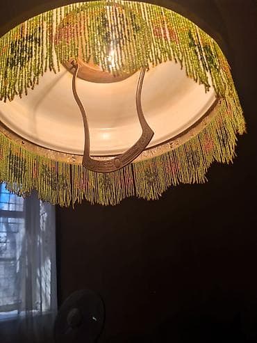 projektor isiq: Çılçıraq, 1 lampa, Metal — 2