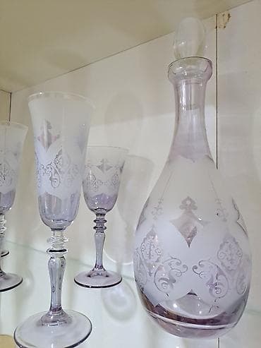 ucuz tablolar: Qədəhlər, rəng - Bej, Şüşə — 2