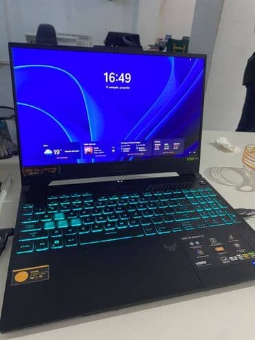 ноутбук 4070: Asus Tuf F15 Gaming cəmi 2 ay işlədilib heç bir problemi — 4
