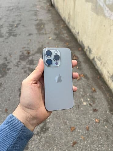 iphone vietnam: IPhone 15 Pro, 128 GB, Natural Titanium, Simsiz şarj, Face ID, Sənədlərlə — 5
