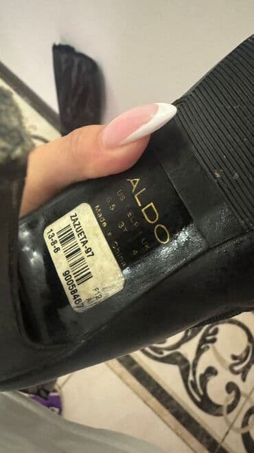 домашние женские тапочки из овчины: ALDO qadın uzun çəkmələri - Brend: ALDO - Model etiketi: ZAZUETA-97 - — 1