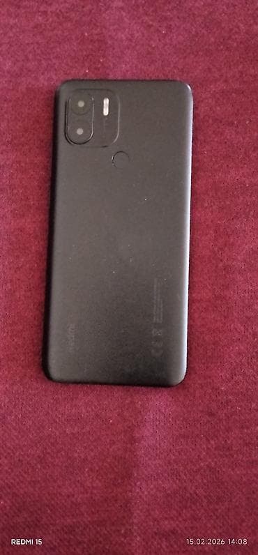 Adapterlər: Redmi A2+, 64 GB, rəng - Qara, Sensor — 2