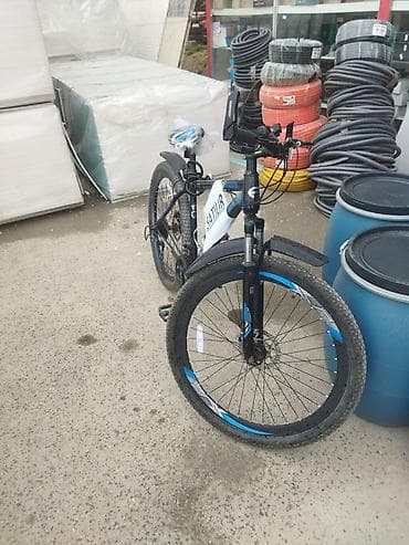 motorlu velosipet: Dağ velosipedi – 26” təkərlər, disk əyləclər, amortizatorlu ön çəngəl — 1