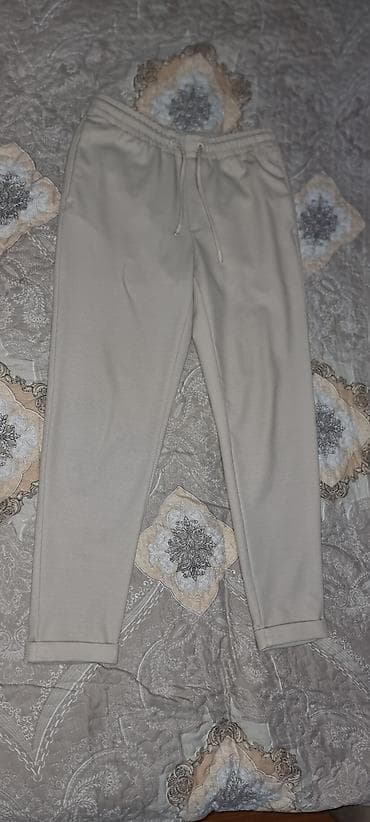 drap palto kisi ucun: İdman Şalvar, Zara, S, rəng - Bej — 1