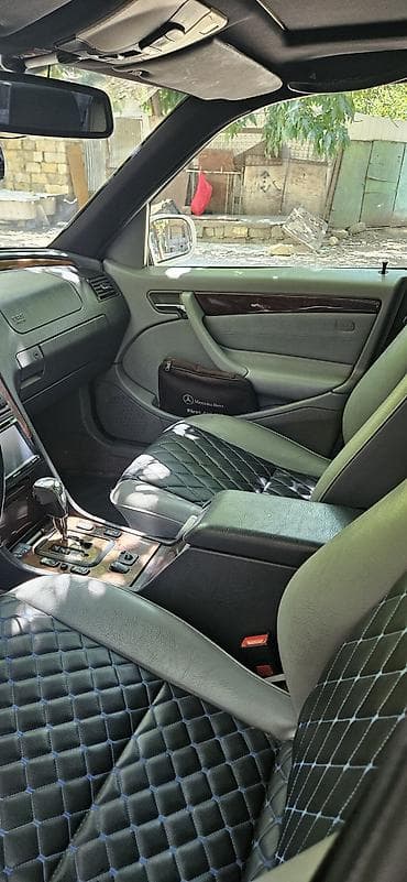 Продажа авто: Mercedes-Benz C sinfi sedan (W202) – ağ rəngli, avtomatik ötürmələr — 9