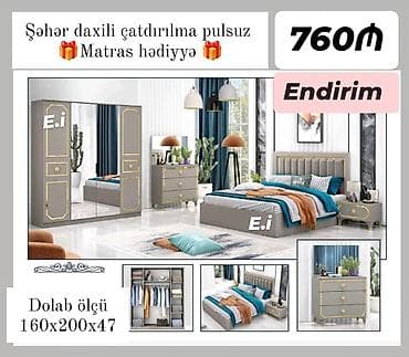 lalafo kitab refleri: İkinəfərlik çarpayı, Dolab, Yeni — 1
