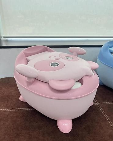 Унитазы для маломобильных людей: Uşaq tualeti – panda dizaynlı - Rənglər: açıq mavi və açıq çəhrayı - — 6