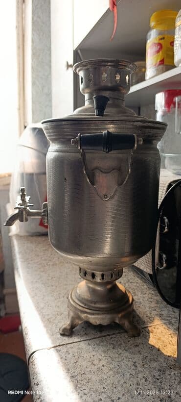 ikinci əl iran peçləri: İşlənmiş Od Samovar, 7 l, Ünvandan götürmə — 3