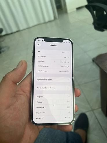 iphone 12 pil: IPhone 12 Pro, 128 GB, Gümüşü, Face ID — 3
