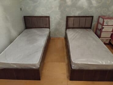 işlənmiş çarpayı: Yeni, Təknəfərlik çarpayı, Bazasız, Matras ilə, Siyirməsiz, Azərbaycan — 9