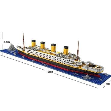 stacktrack oyuncaq dəsti: Titanik Konstruktor Lego 🚢 Titanic 🔹Ölkə daxili pulsuz çatdırılma 📦 — 3