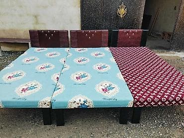 Təknəfərlik çarpayı, Bazasız, Matras ilə, Siyirməsiz