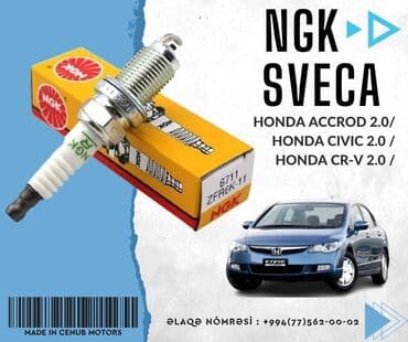 Sveca orginal ngk oem kodu : 12290-pne-003 lalafo.az -da Sveca orginal ngk oem kodu : 12290-pne-003