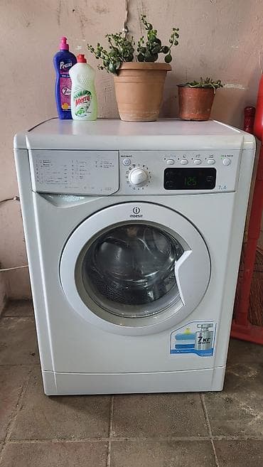 sharp soyuducu servis: Indesit önyükləməli paltaryuyan maşın 7 kg tam işlək heç bir prablemi — 1
