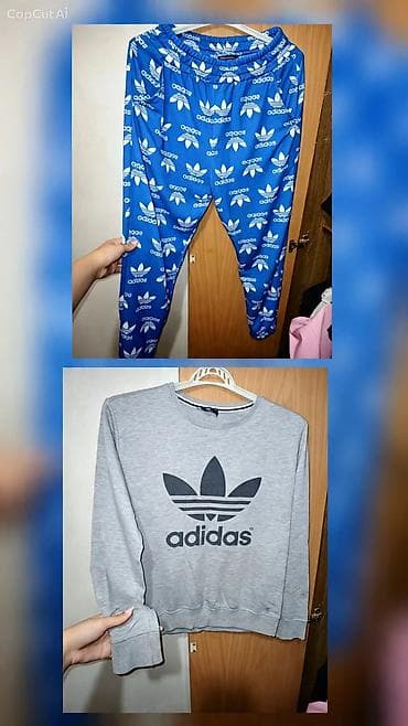 idman geyim: Adidas qadın idman dəsti Razmer m ölçudür amma s ml de gedir - — 2
