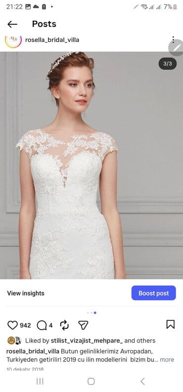 gəlinlik donu: Gəlinliklər satılır 50 azndən başlayan qiymətlərlə 051 6468914 — 8