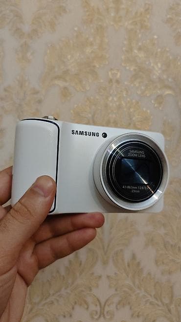 samsung c: Samsung Galaxy Camera (ağ rəng) - Samsung Zoom Lens: 4.1–86.1 mm — 3