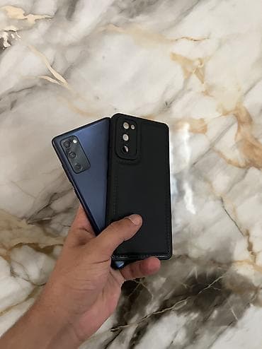 iphone pro max: Samsung Galaxy S20, 128 GB, rəng - Mavi, Face ID, Barmaq izi — 2