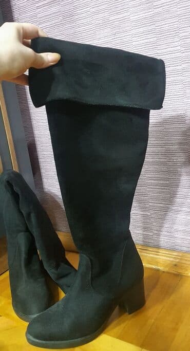 cəkməcə: Ölçü: 39, rəng - Qara, Yeni — 2