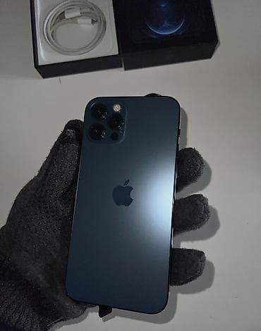 iphone 5s kreditle satisi: IPhone 12 Pro, 128 GB, Pacific Blue, Face ID — 6