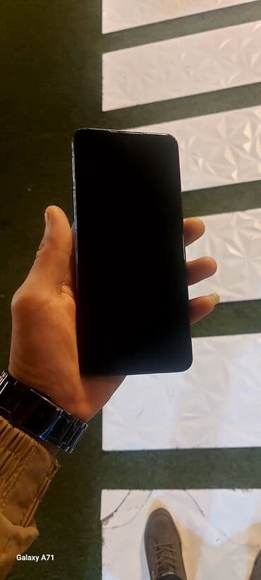 samsung s 9: Samsung Galaxy A71, 128 GB, rəng - Qara, Barmaq izi — 1