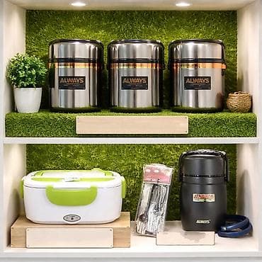 termos qab: Yəmək üçün termos, Paslanmayan polad — 1