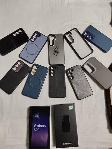 Samsung Galaxy S23, 128 GB, rəng - Qara, Simsiz şarj