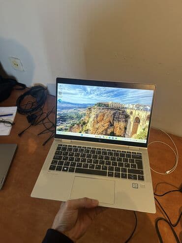 planşetlər işlənmiş: Hp Elitebook x360 İntel i7 (8 ci nəsil) 16 Ram 512 SSD Sensor ekran — 1