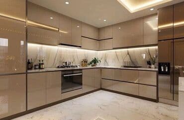 stolüstü işıq: Sifarişlə mətbəx dəsti, Özü çəkən petlələr, Mat laminat, Kredit var, Pulsuz çatdırılma, Rayonlara çatdırılma — 2