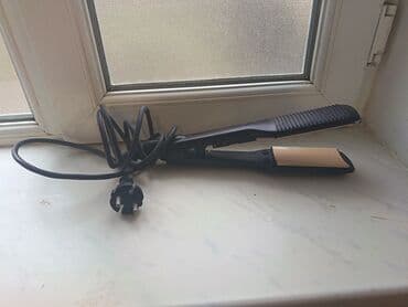 Paltaryuyan maşınlar: Saç düzləşdirici (elektrikli) - Geniş plitəli dizayn: sürətli və — 2