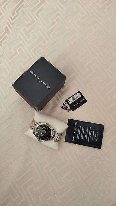honor smart: Tommy Hilfiger kişi qol saatı orjinaldı istifade olunmayıb✅ - Brend — 2