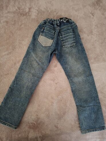 детские вещи джинсы: Fransız brendi"Orchestra"nın uşaq cinsi-6 yaş.İdeal vəziyyətdədir — 3