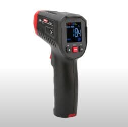 lazer terezi: Təmassız termometr. Model: UNI-T UT306C. Sürətli və təhlükəsiz — 3