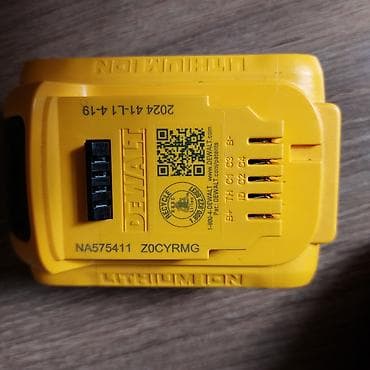 Ручные электроинструменты: Dewalt DCS571 original, akumulyator 5A, dəst yenidir — 7