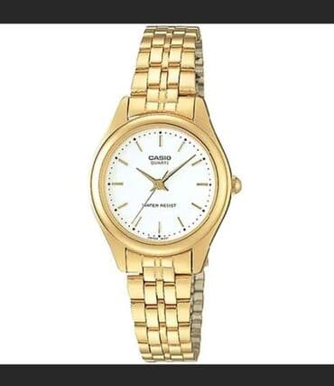 irshad telecom is saatlari: Yeni, Qol saatı, Casio, rəng - Qızılı — 1