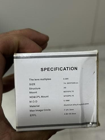 Videomüşahidə: Video Lens SONY-1000/ 1500 video kamera üçün video sabitleyici — 6