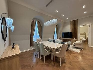 luks home: İcarəyə verilir 3 otaqlı yeni tikili 110 m², Ağ şəhər q. Kateqoriya — 2